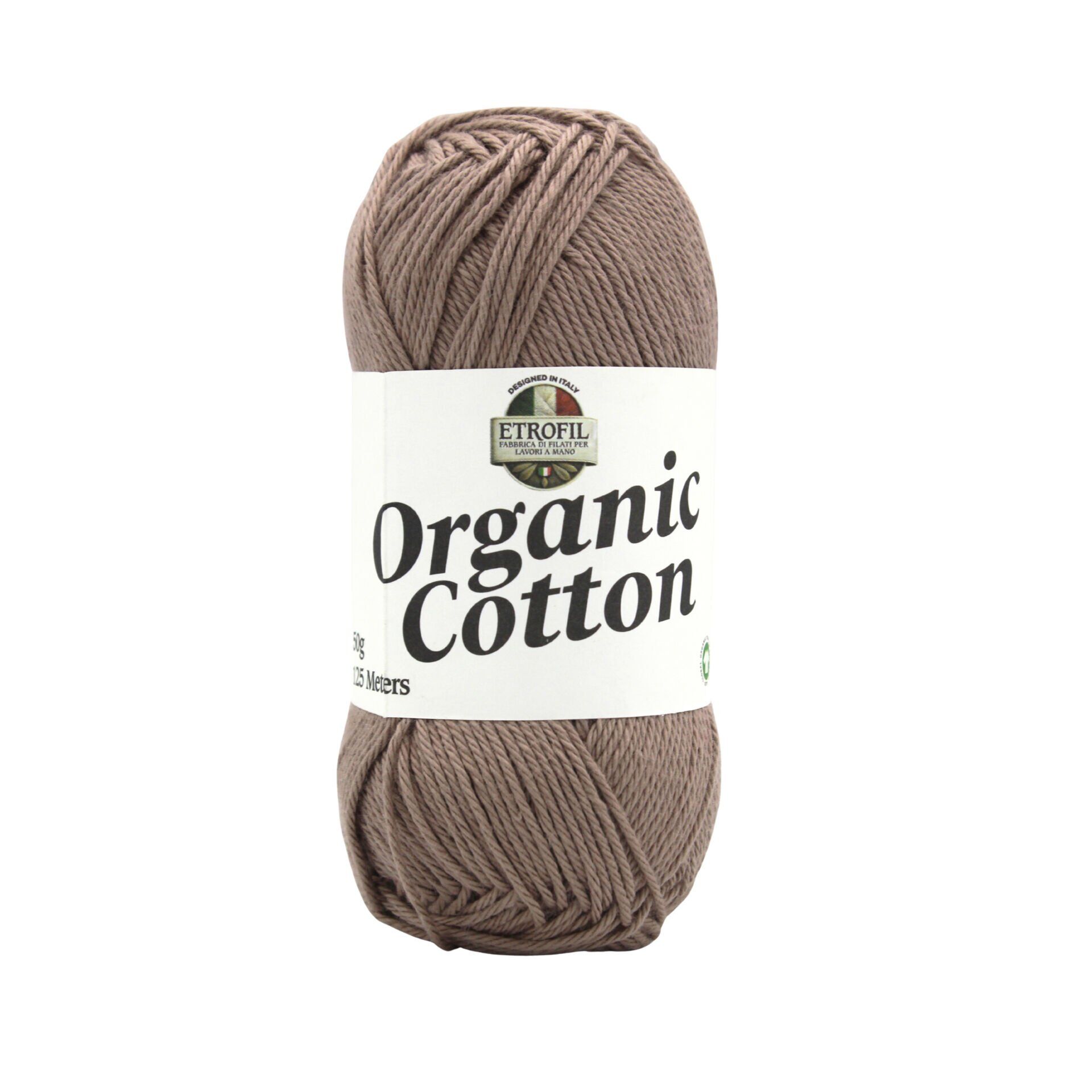 Organic Coton 77223 Gri Kahve