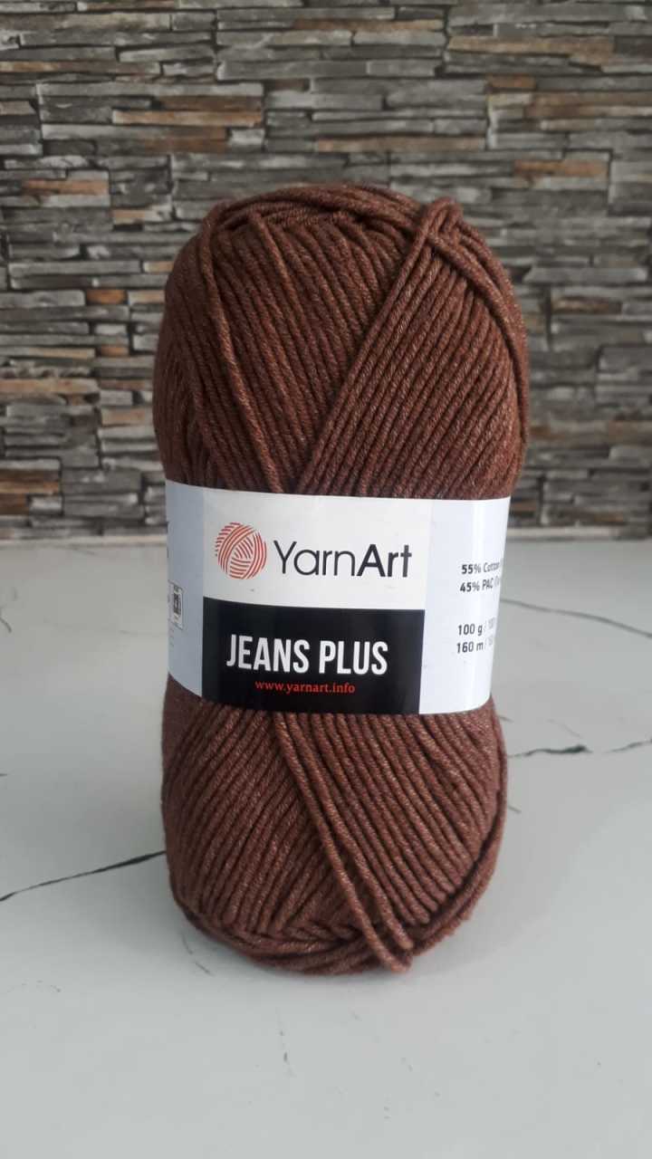 Yarnart jeans plus 70 kahve