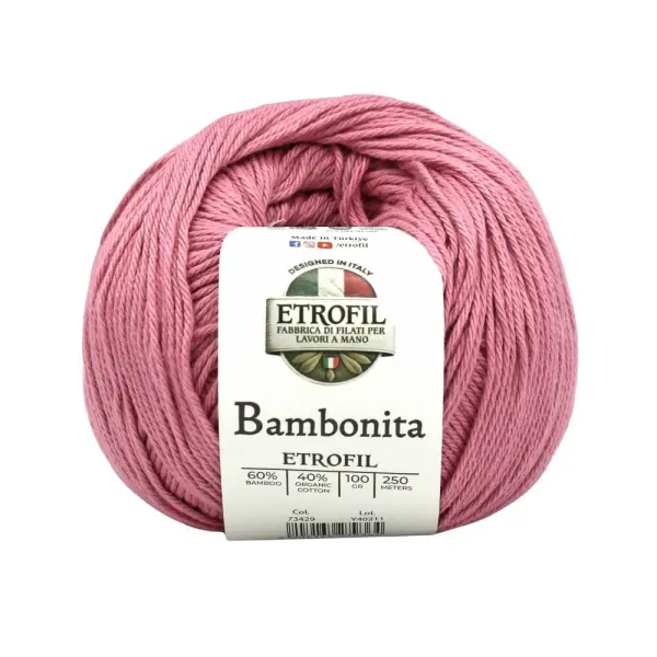 Etrofil Bambonita 73429 Pastel Pembe