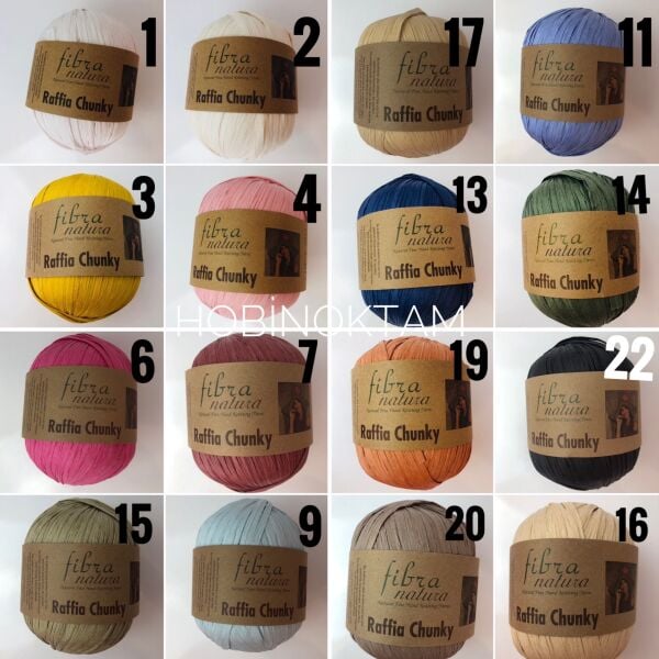 Fibra Natura Raffia Chunky 114-01