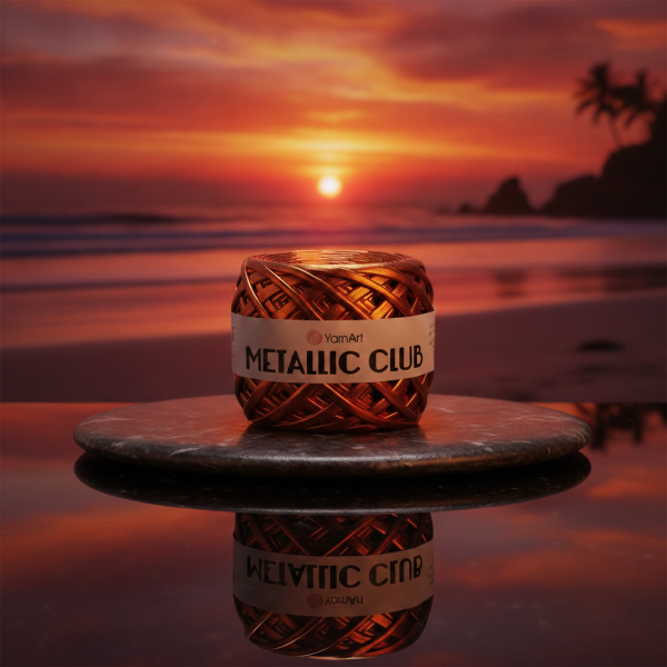YarnArt Metallic Club 8107 TURUNCU
